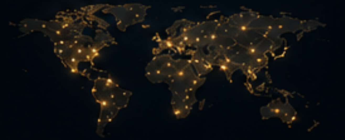 Illustrative world map