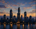 City skyline
